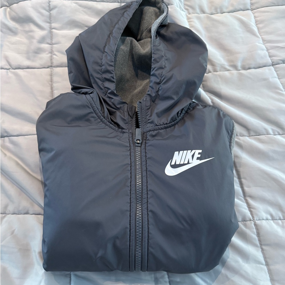 Nike Charcoal Hooded Jacket